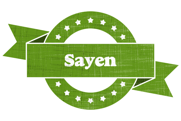 Sayen natural logo