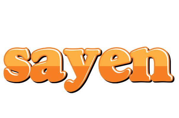 Sayen orange logo