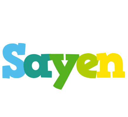 Sayen rainbows logo