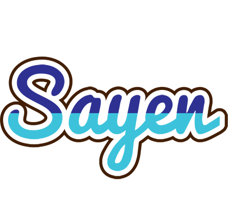 Sayen raining logo