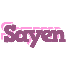 Sayen relaxing logo