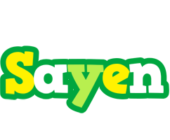 Sayen soccer logo