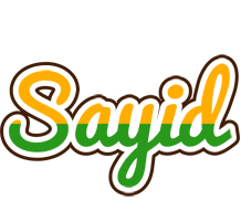 Sayid banana logo