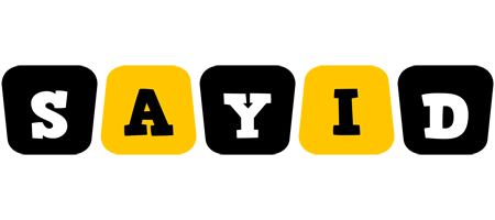 Sayid boots logo