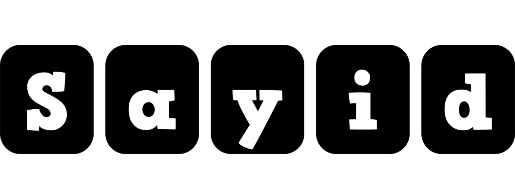 Sayid box logo
