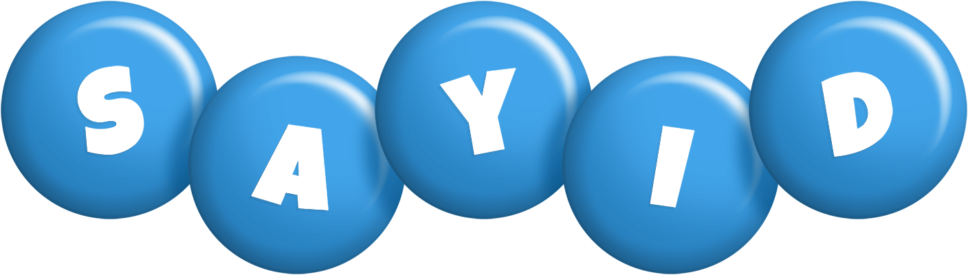 Sayid candy-blue logo
