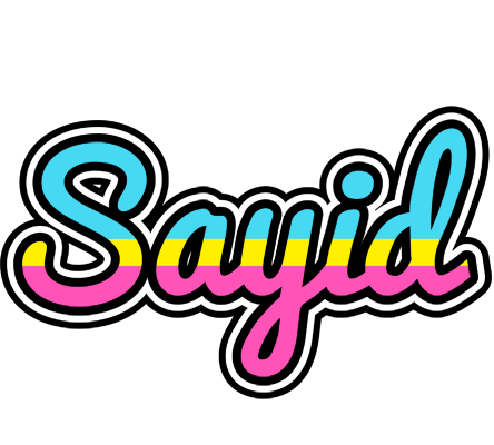 Sayid circus logo