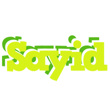 Sayid citrus logo