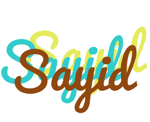Sayid cupcake logo