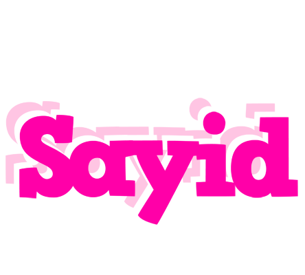 Sayid dancing logo