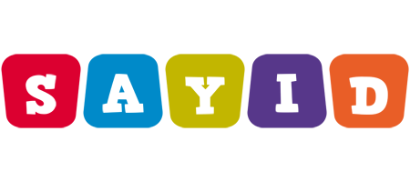 Sayid daycare logo