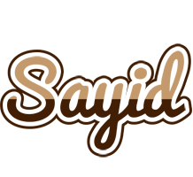 Sayid exclusive logo