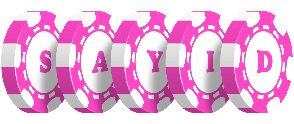 Sayid gambler logo