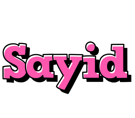 Sayid girlish logo
