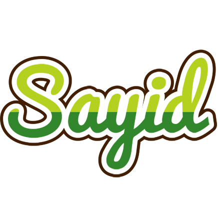 Sayid golfing logo