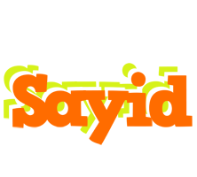 Sayid healthy logo