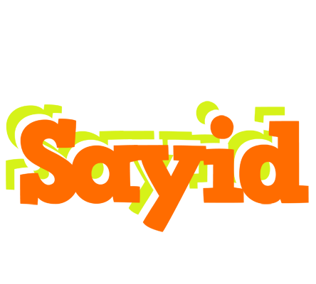 Sayid healthy logo