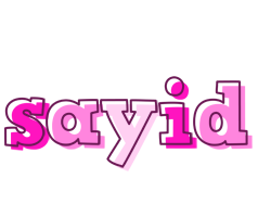 Sayid hello logo