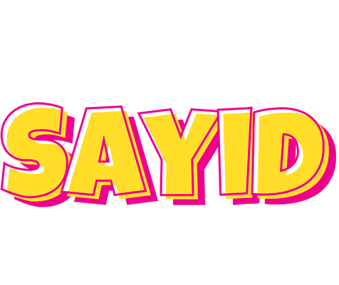 Sayid kaboom logo