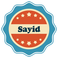 Sayid labels logo