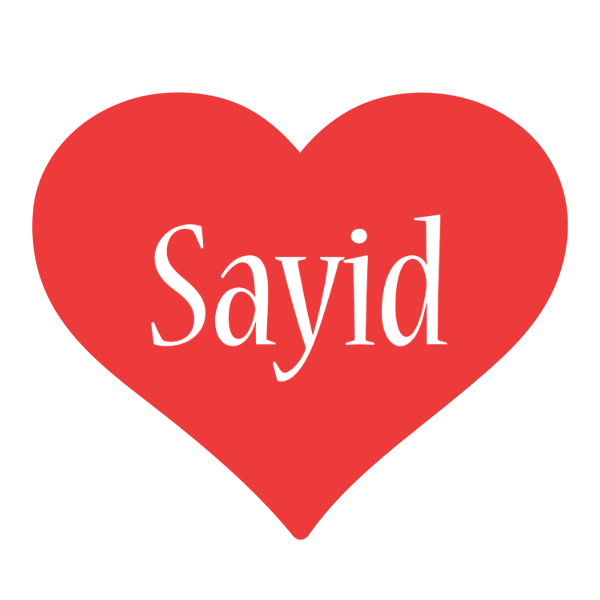 Sayid love logo
