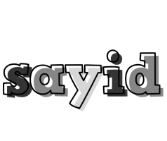 Sayid night logo