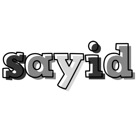 Sayid night logo