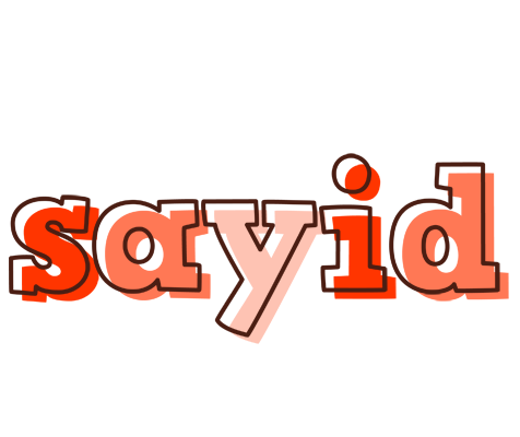 Sayid paint logo