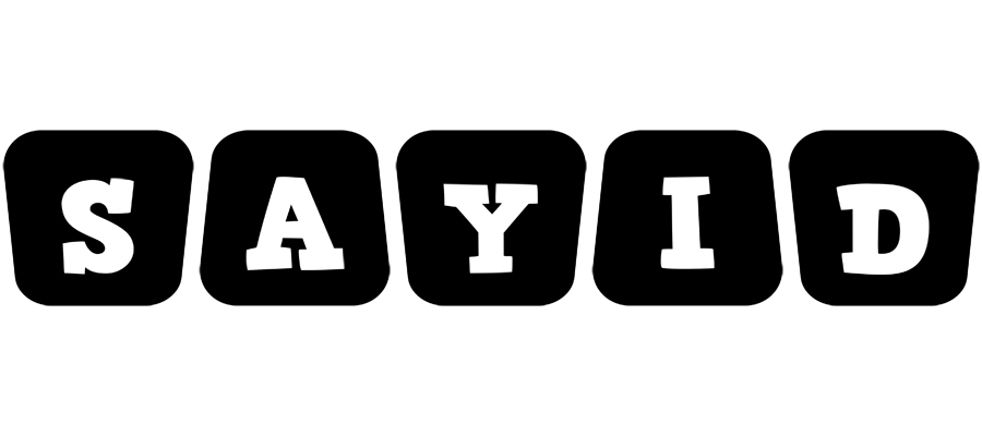 Sayid racing logo