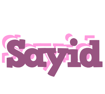 Sayid relaxing logo