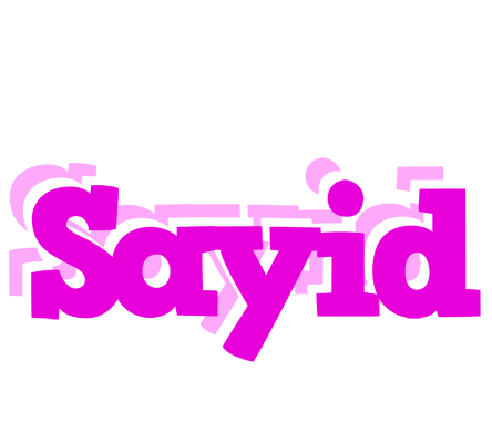 Sayid rumba logo
