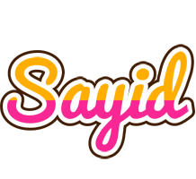 Sayid smoothie logo