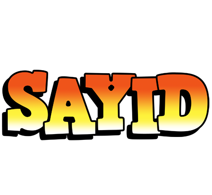 Sayid sunset logo