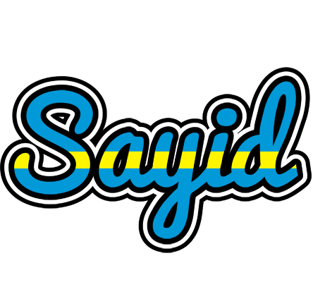 Sayid sweden logo