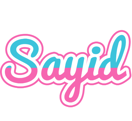 Sayid woman logo