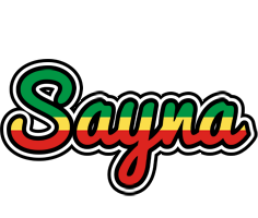 Sayna african logo