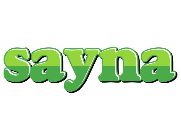 Sayna apple logo