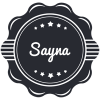 Sayna badge logo