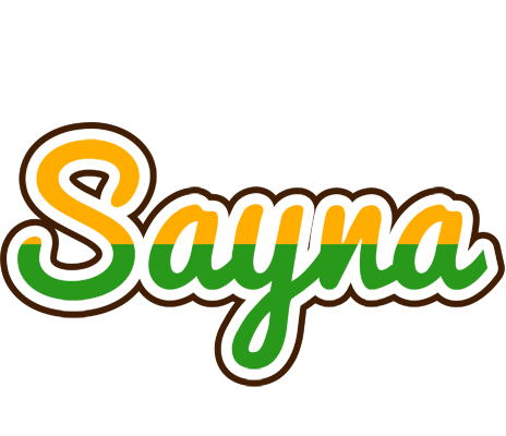 Sayna banana logo