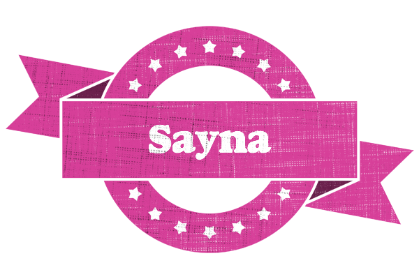 Sayna beauty logo