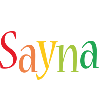 Sayna birthday logo