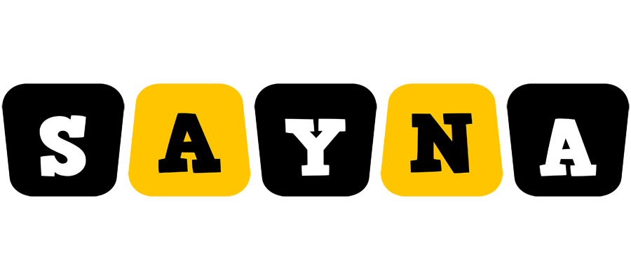 Sayna boots logo
