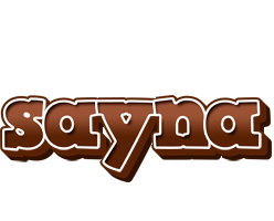 Sayna brownie logo