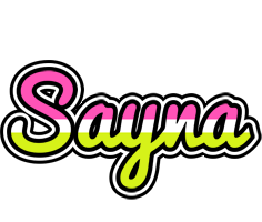 Sayna candies logo