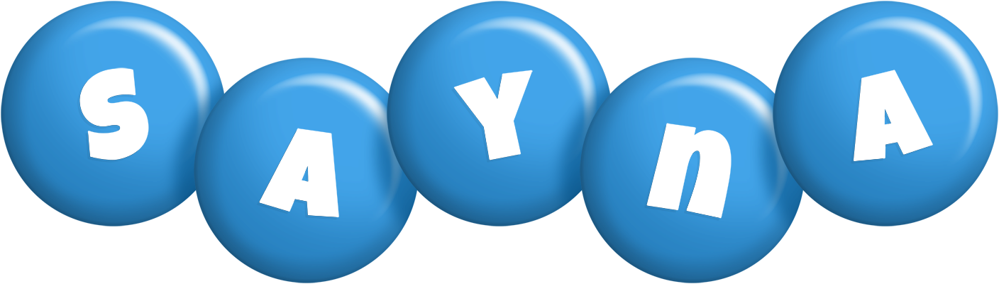 Sayna candy-blue logo