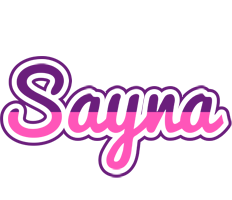 Sayna cheerful logo