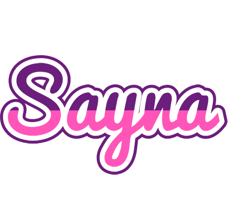 Sayna cheerful logo