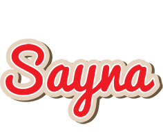 Sayna chocolate logo