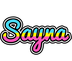 Sayna circus logo