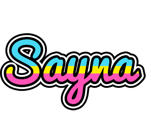 Sayna circus logo